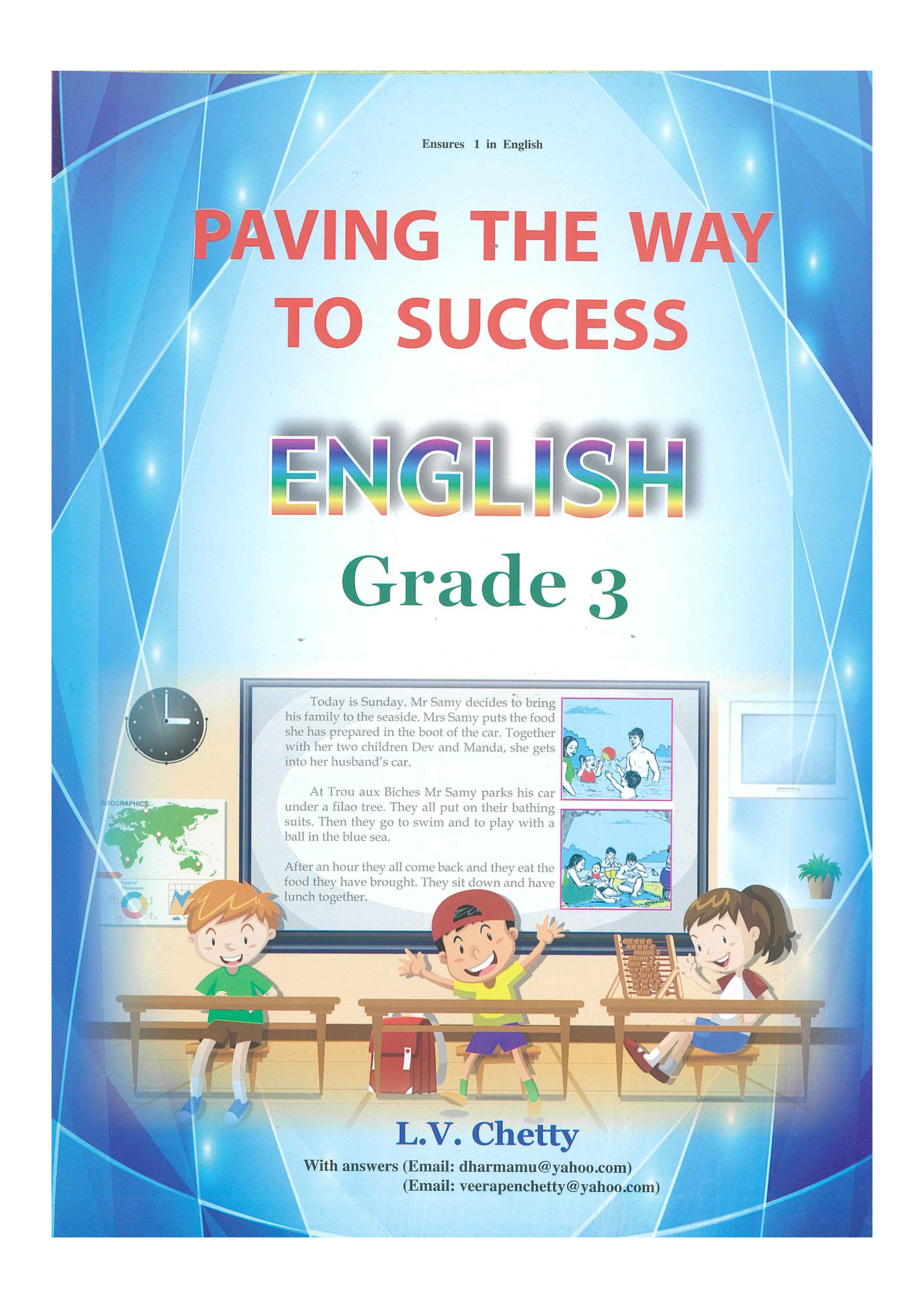 PAVING THE WAY TO SUCCESS ENGLISH GRADE 3 - CHETTY